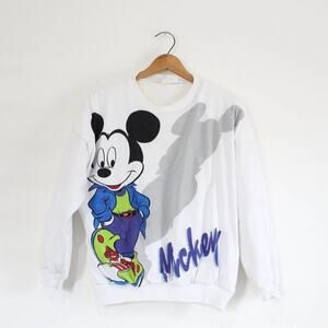 Vintage Walt Disney Mickey Mouse Sweatshirt Medium